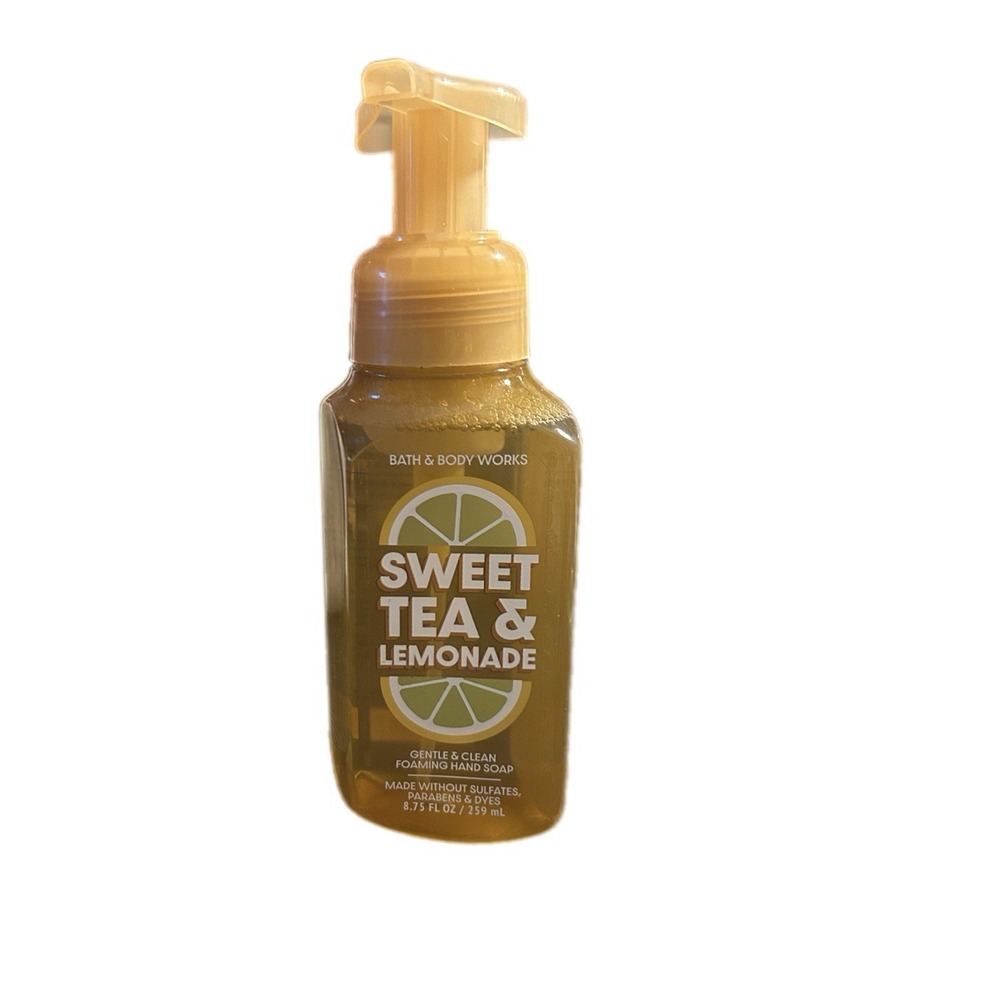 BATH‎ & BODY WORKS SWEET TEA LEMONADE GENTLE CLEAN FOAMING HAND SOAP WASH PUMP